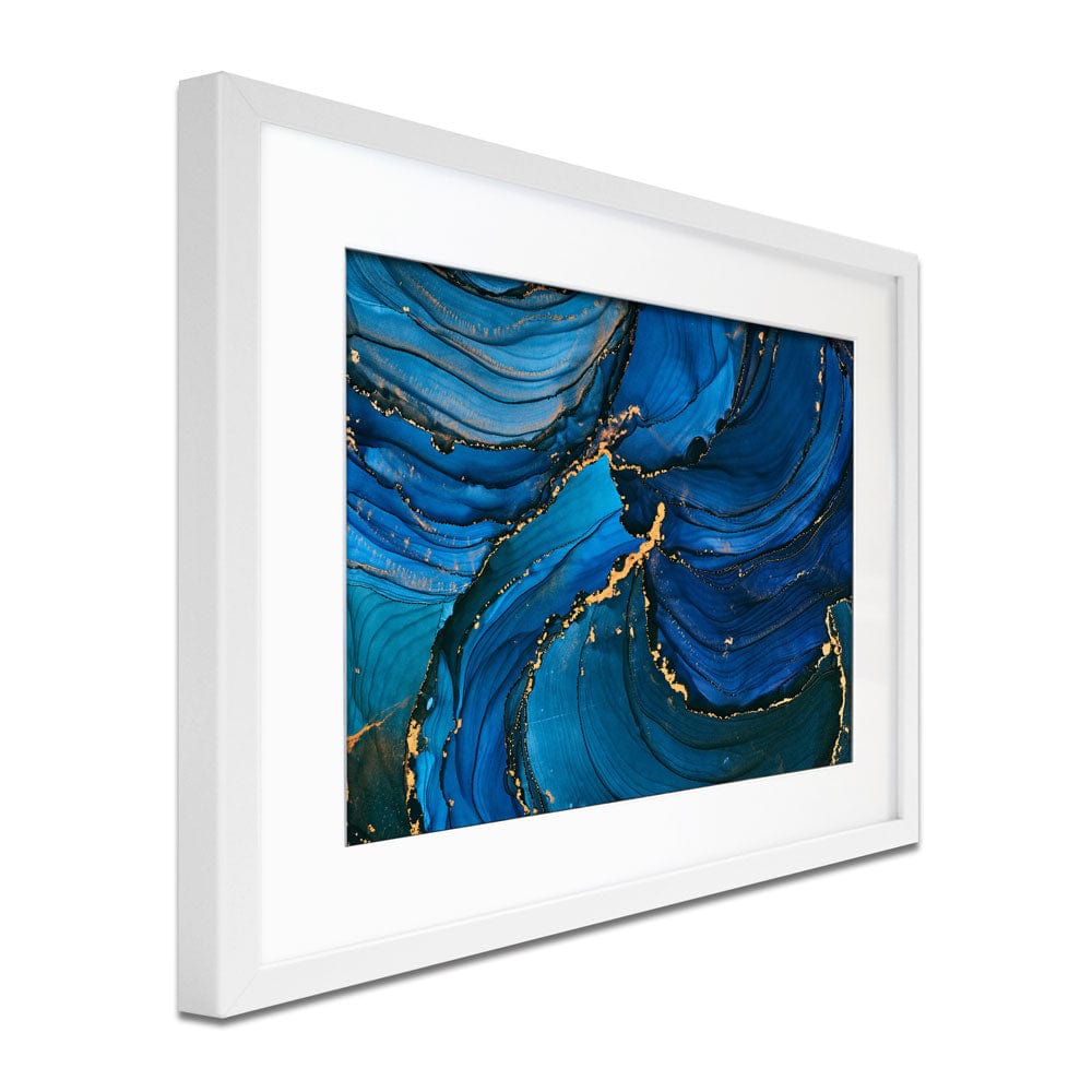 Marvellous Blue Framed Art Print wall art product taif ahmed / Shutterstock