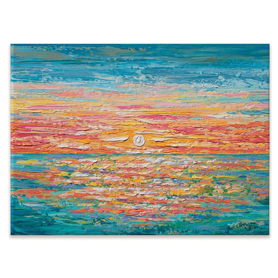 Mellow Sunset Canvas Print wall art product Olga Tkachyk