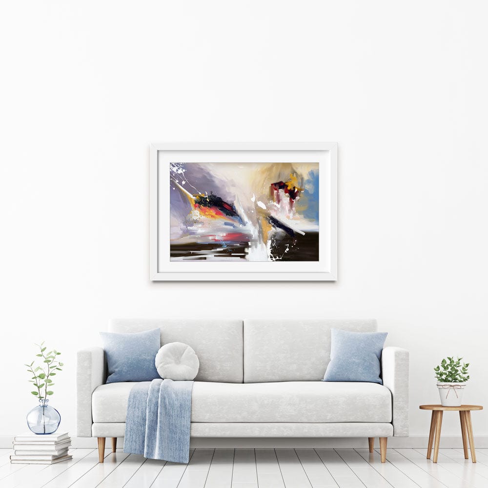 Modern Abstract Framed Art Print wall art product Tim Kats / Shutterstock