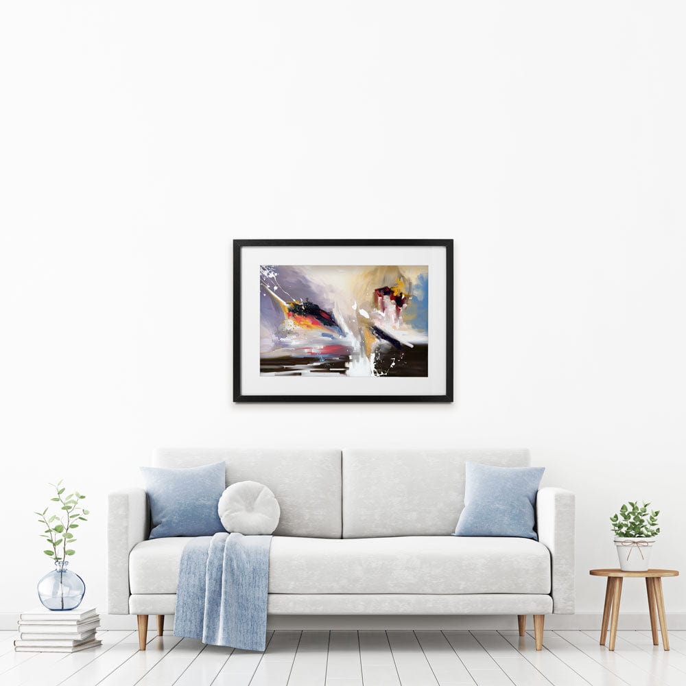 Modern Abstract Framed Art Print wall art product Tim Kats / Shutterstock