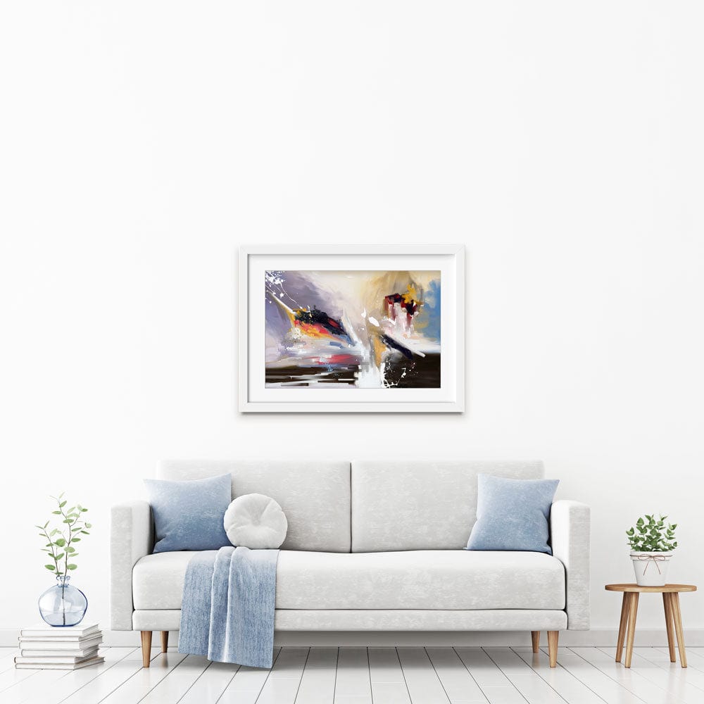 Modern Abstract Framed Art Print wall art product Tim Kats / Shutterstock