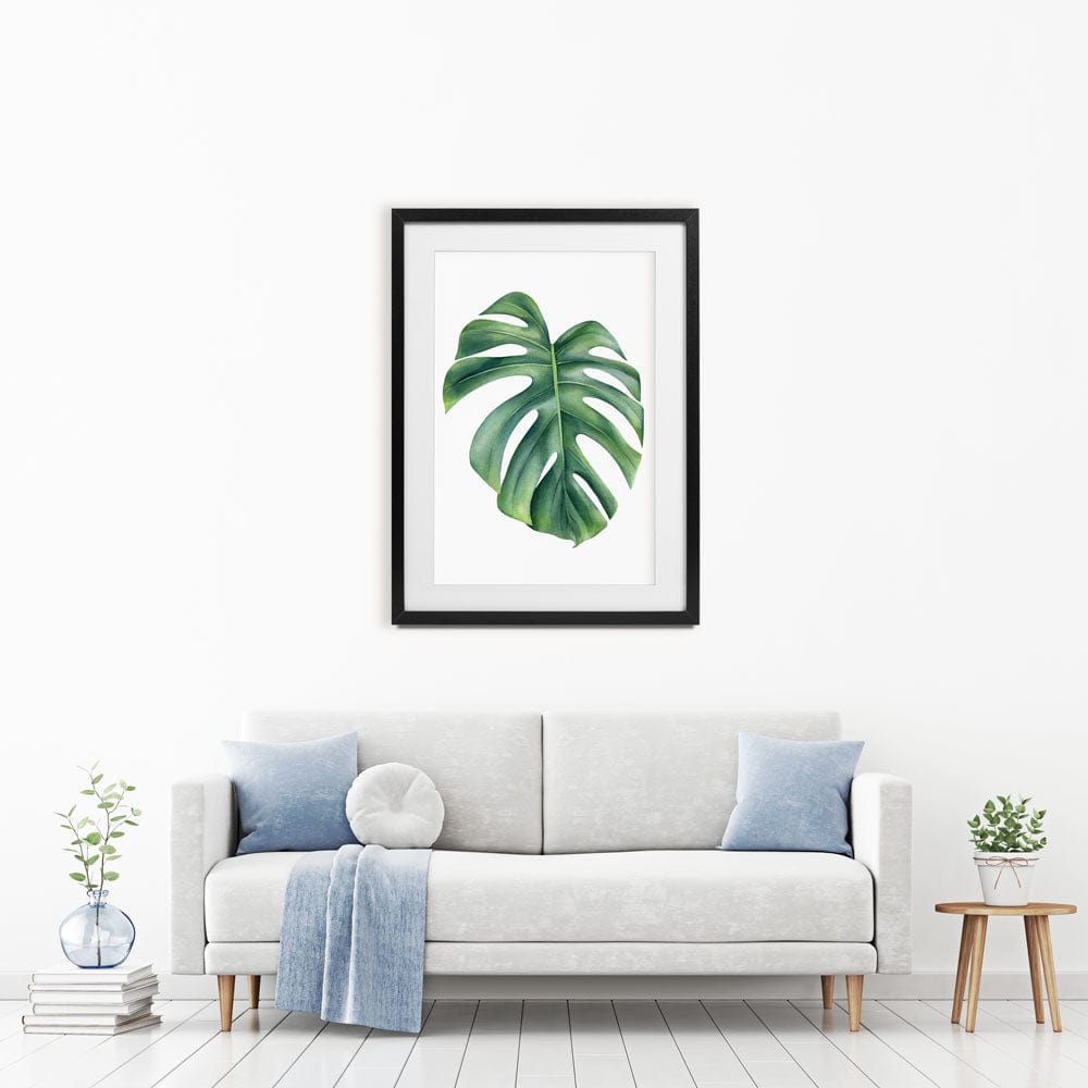 Monstera Framed Art Print wall art product Gringoann / Shutterstock