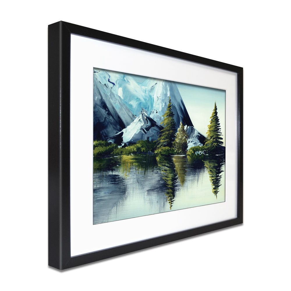Mountain Landscape Framed Art Print wall art product olga jefimova / Shutterstock