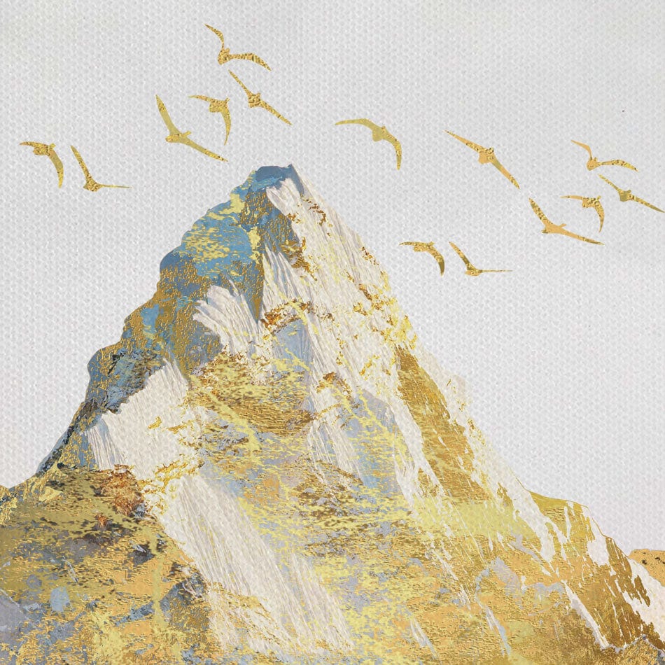 Mountain Tops Canvas Print wall art product Muzi pear studio / Shutterstock