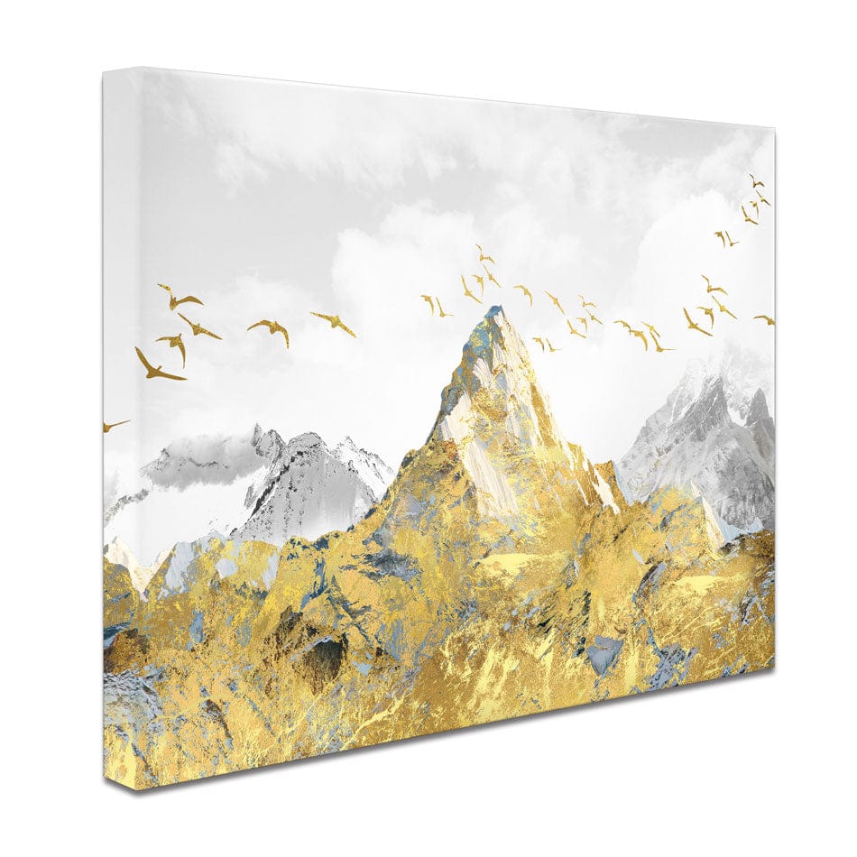 Mountain Tops Canvas Print wall art product Muzi pear studio / Shutterstock