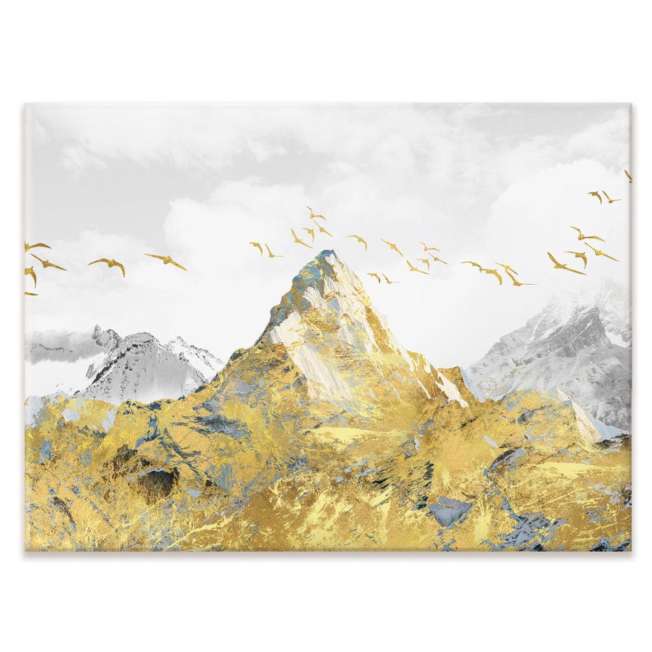 Mountain Tops Canvas Print wall art product Muzi pear studio / Shutterstock
