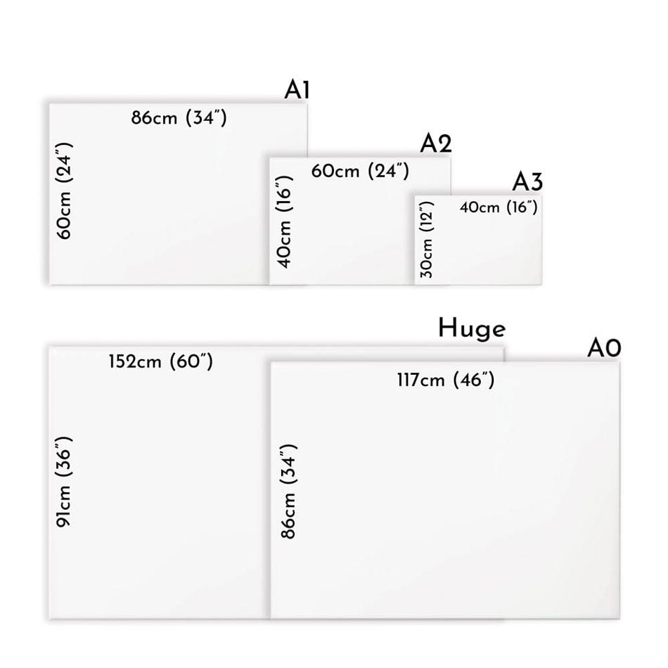 Mountain Tops Canvas Print wall art product Muzi pear studio / Shutterstock