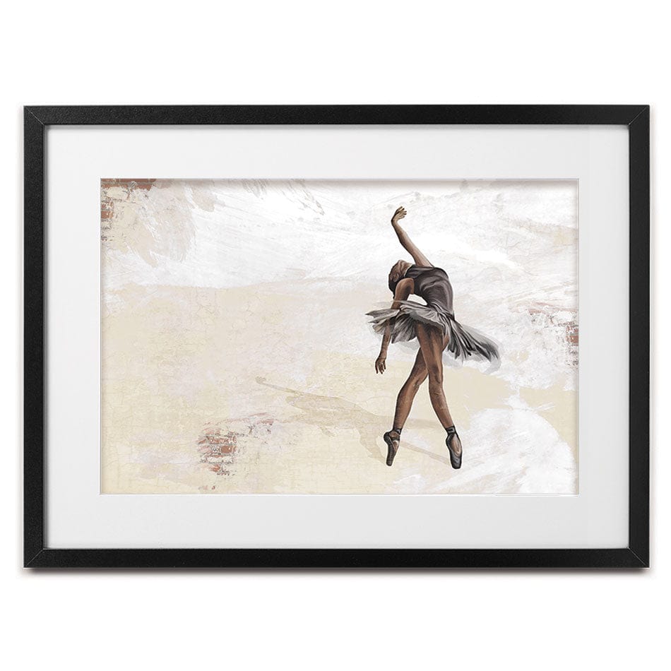 Neutral Ballerina Framed Art Print wall art product Victoriya1994 / Shutterstock