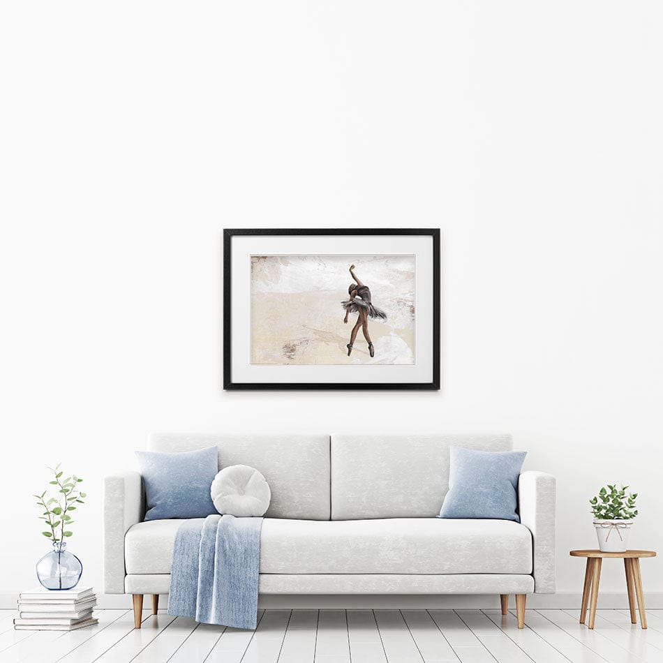 Neutral Ballerina Framed Art Print wall art product Victoriya1994 / Shutterstock