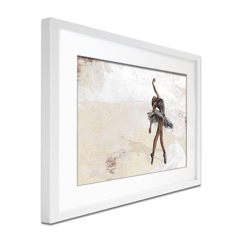 Neutral Ballerina Framed Art Print wall art product Victoriya1994 / Shutterstock