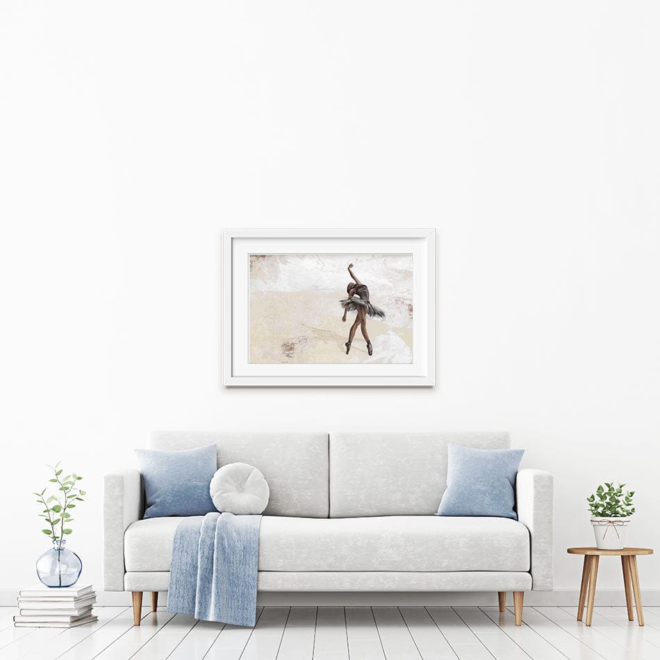 Neutral Ballerina Framed Art Print wall art product Victoriya1994 / Shutterstock