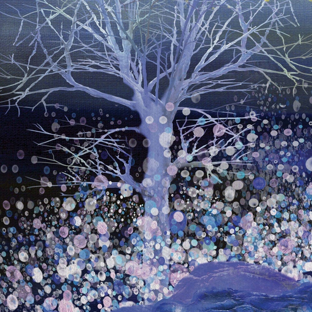 Night Snowfall Canvas Print wall art product kasyanovart / Shutterstock