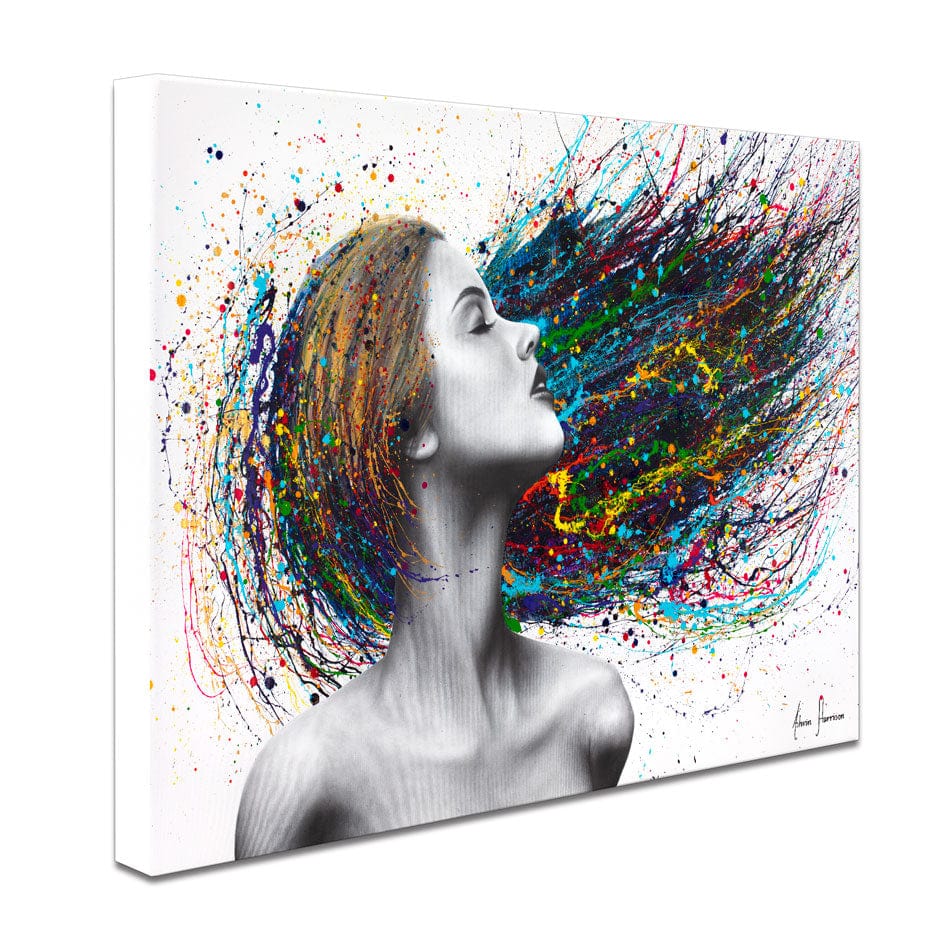 Obsidian Canvas Print wall art product Ashvin Harrison