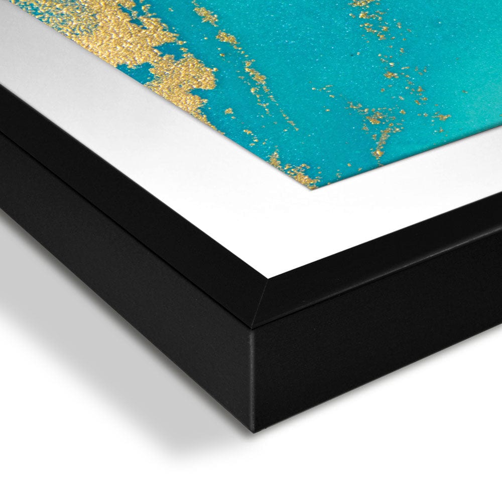 Ocean Marble Framed Art Print wall art product Ana Babii / Shutterstock