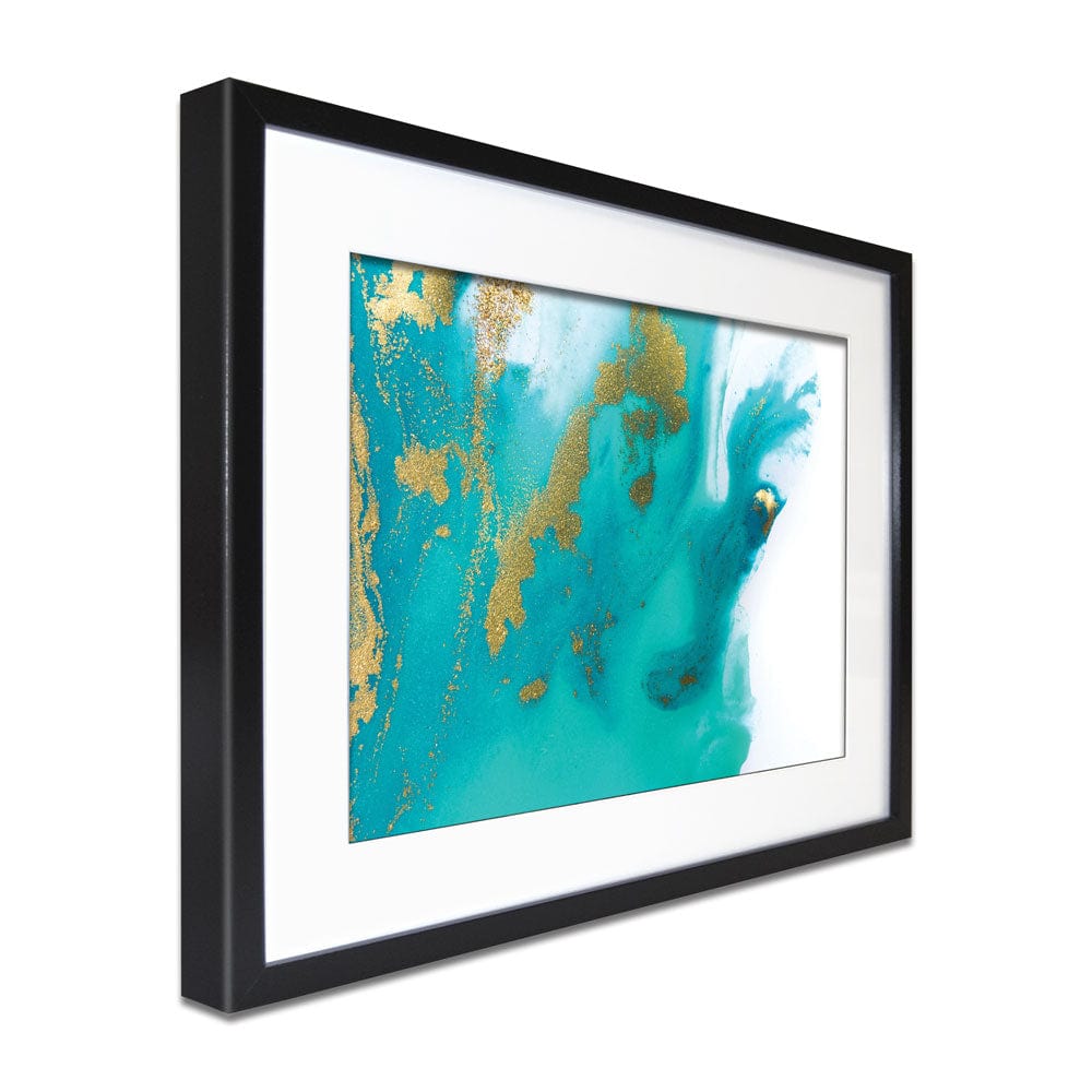Ocean Marble Framed Art Print wall art product Ana Babii / Shutterstock