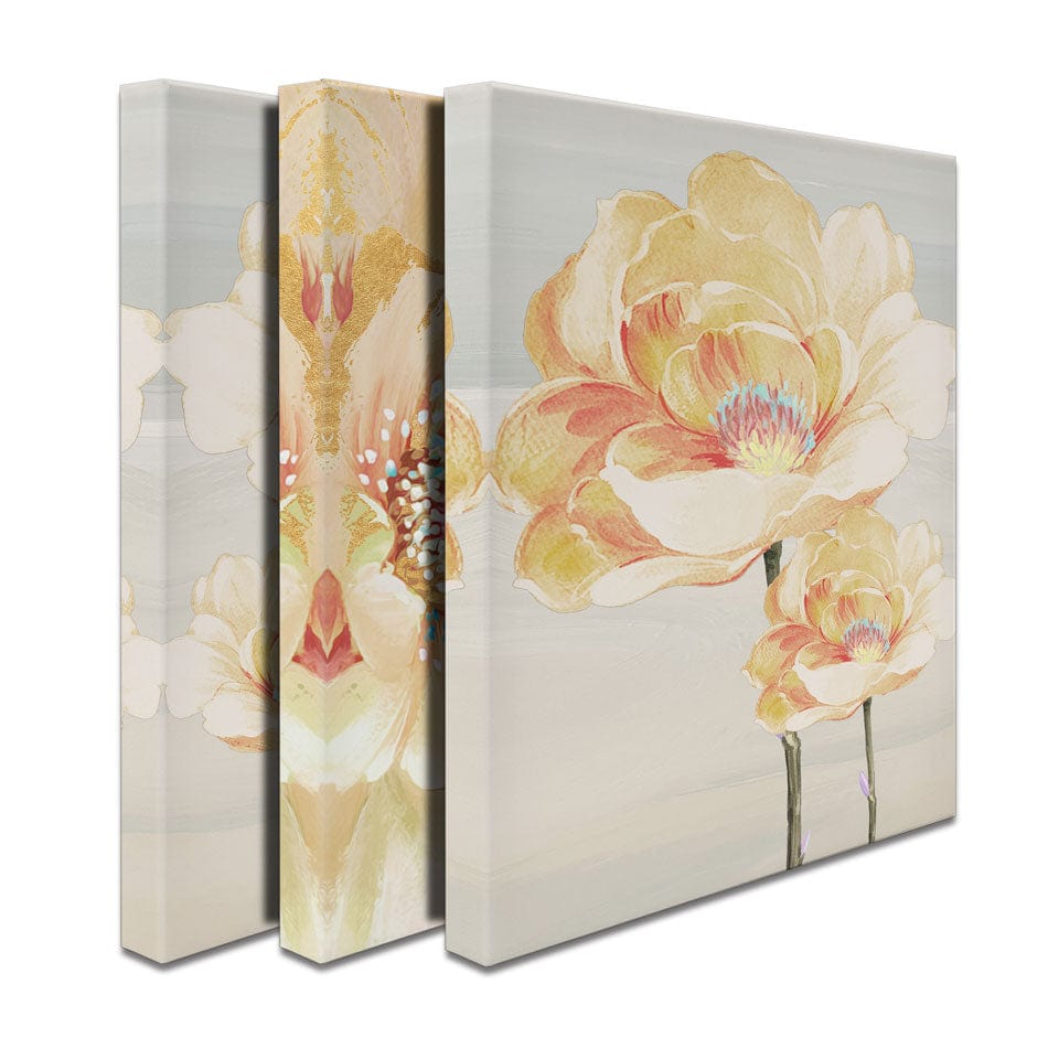Opulent Flower Trio Canvas Print wall art product Muzi pear studio / Shutterstock