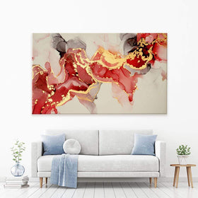 Oriental Marble Canvas Print wall art product coldsun777 / Shutterstock