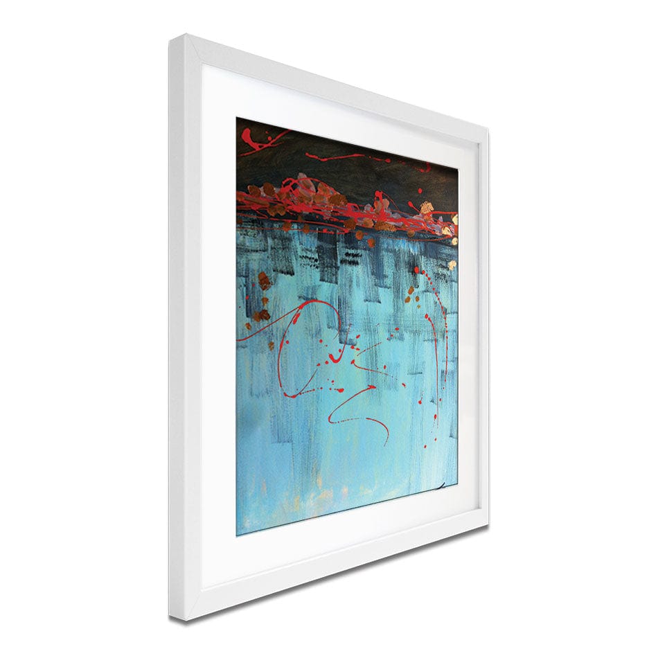 Out Of The Blue Framed Art Print wall art product Jane Brookshaw