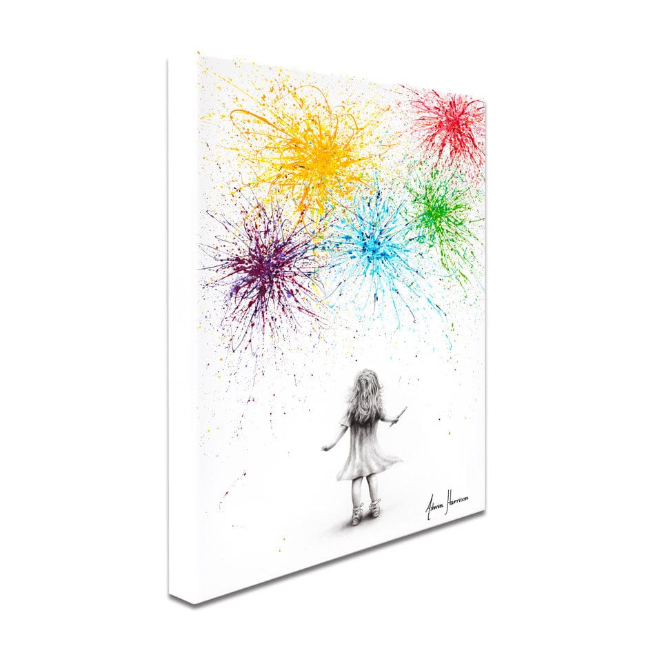 Painting Dreams Canvas Print wall art product Ashvin Harrison
