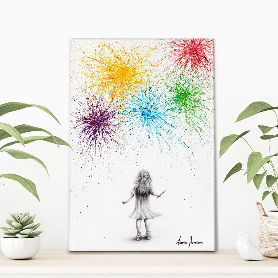 Painting Dreams Canvas Print wall art product Ashvin Harrison