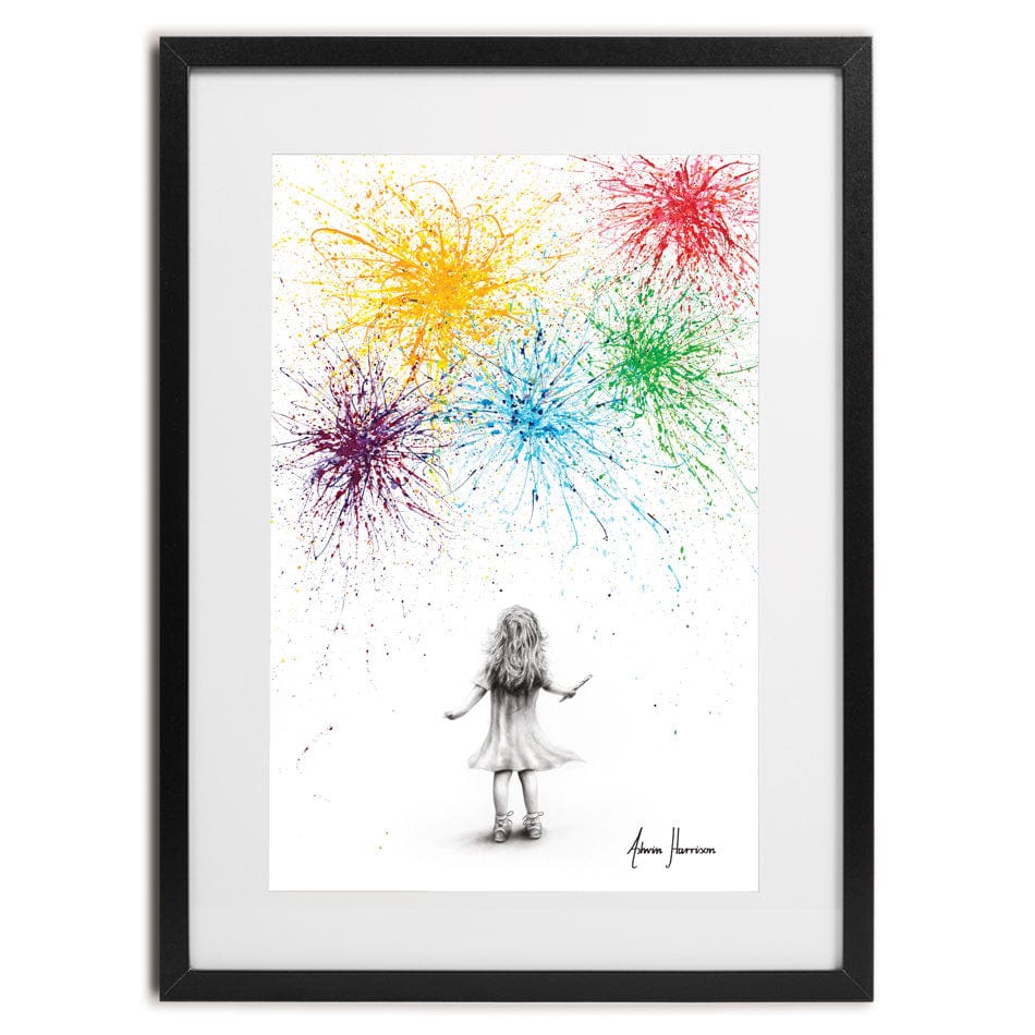 Painting Dreams Framed Art Print wall art product Ashvin Harrison