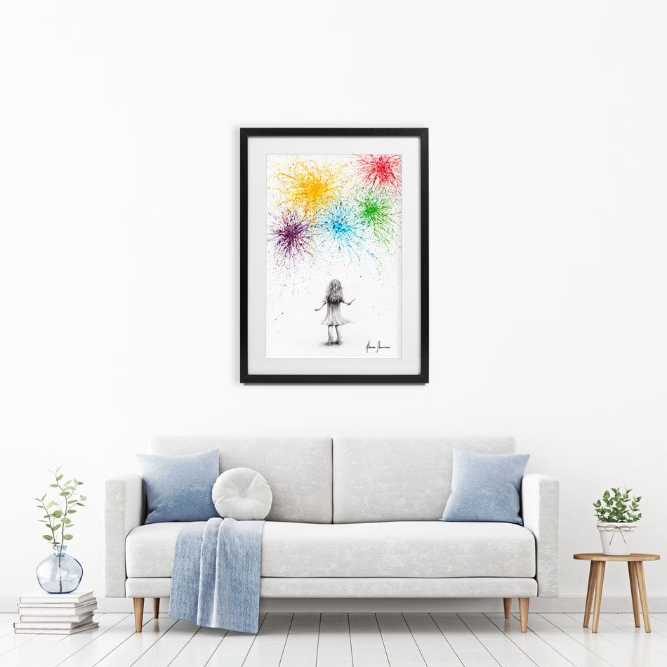 Painting Dreams Framed Art Print wall art product Ashvin Harrison
