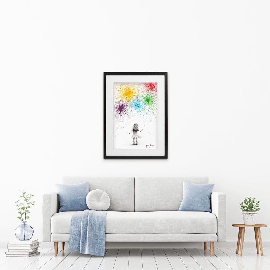 Painting Dreams Framed Art Print wall art product Ashvin Harrison