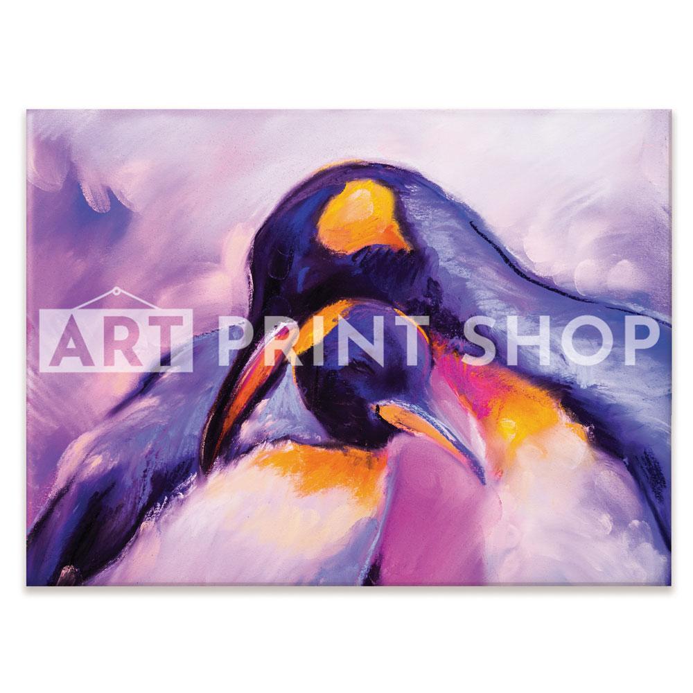 Penguin Love Canvas Print wall art product Ivailo Nikolov / Shutterstock