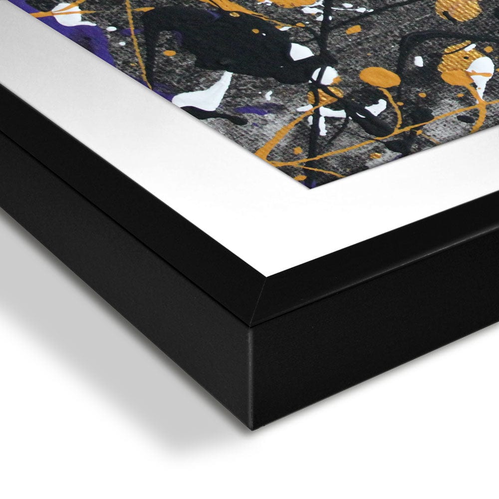 Pollock Style Framed Art Print wall art product abstract_art_199 / Shutterstock