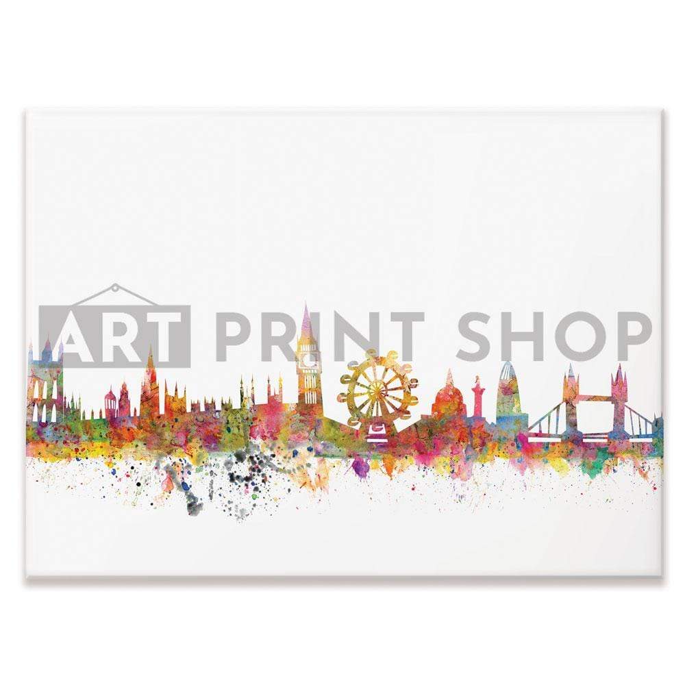 Pretty London Skyline Canvas Print wall art product siloto / Shutterstock