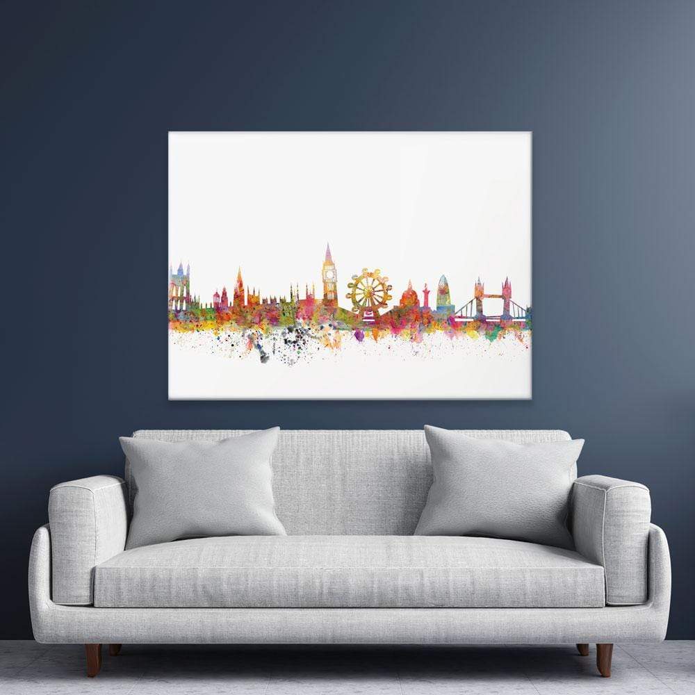 Pretty London Skyline Canvas Print wall art product siloto / Shutterstock