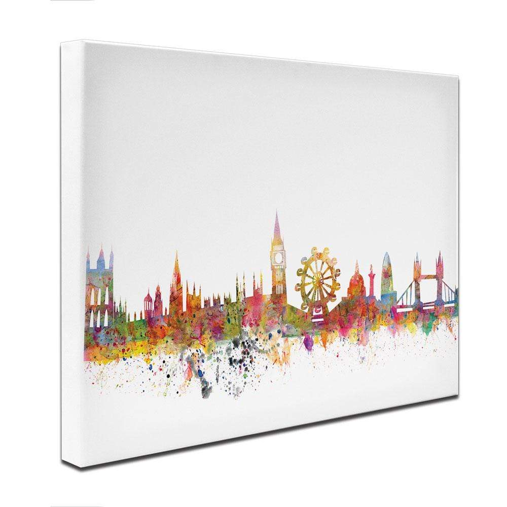 Pretty London Skyline Canvas Print wall art product siloto / Shutterstock