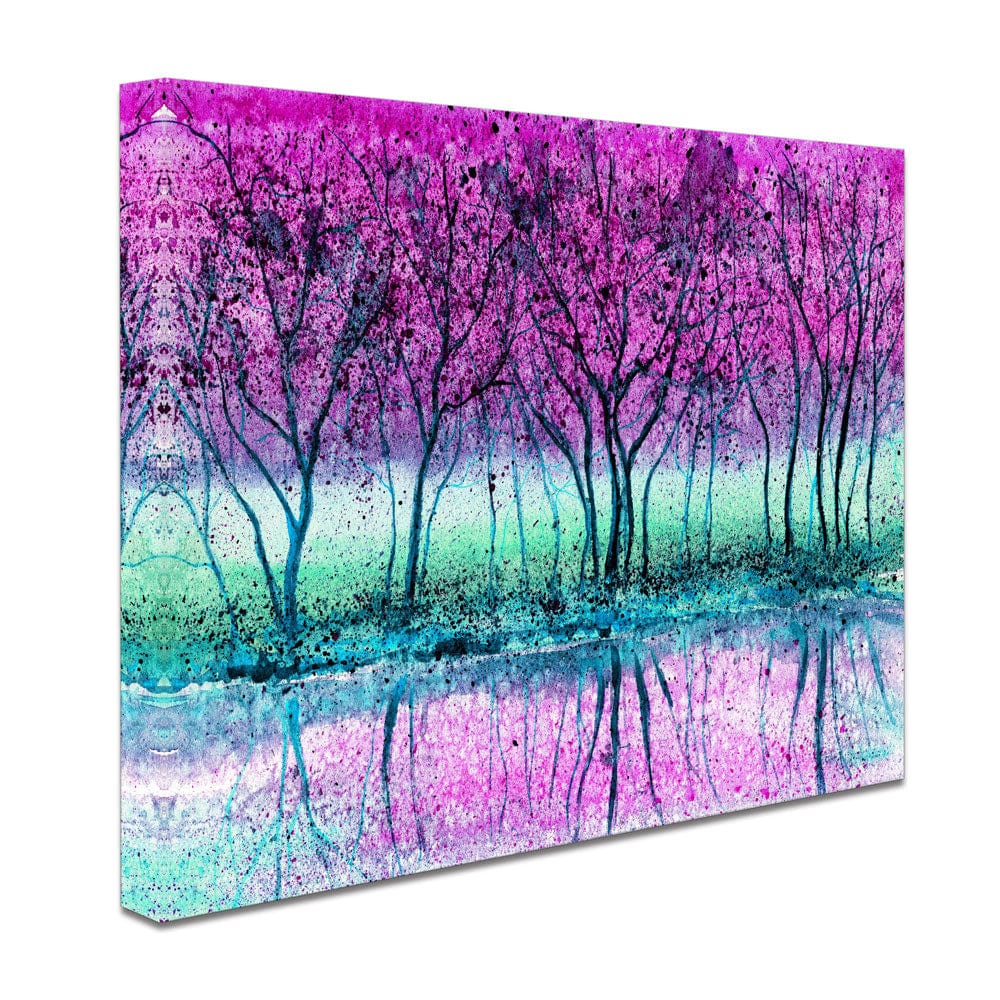 Purple Trees Canvas Print wall art product Kretsu Nataliya / Shutterstock