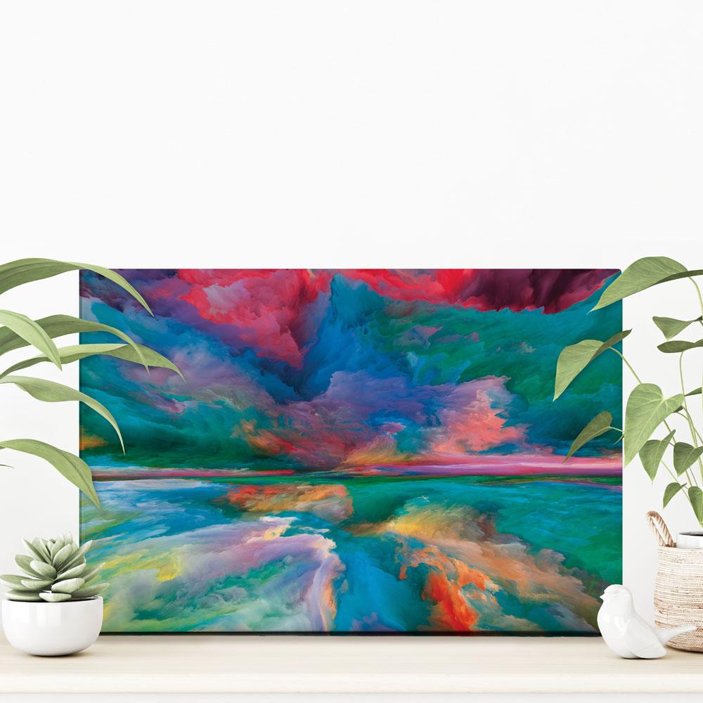 Rainbow Enlightenment Canvas Print wall art product agsandrew / Shutterstock