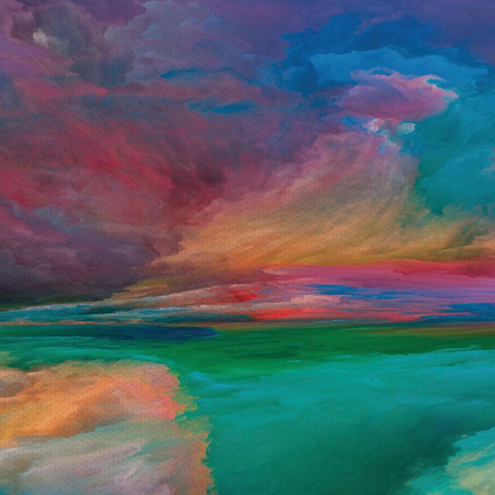 Rainbow Enlightenment Canvas Print wall art product agsandrew / Shutterstock