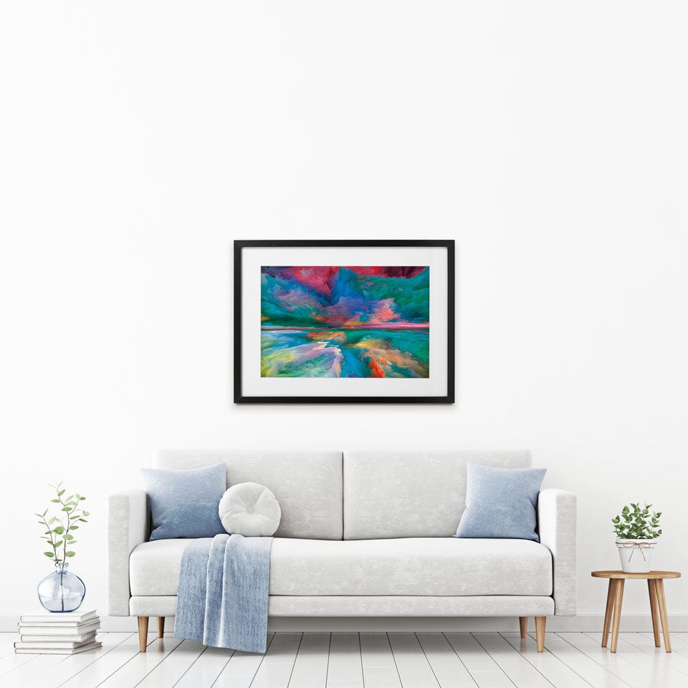 Rainbow Enlightenment Framed Art Print wall art product agsandrew / Shutterstock
