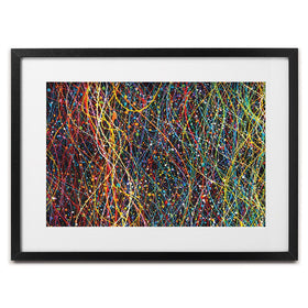 Rainbow Party Framed Art Print wall art product V.stock / Shutterstock