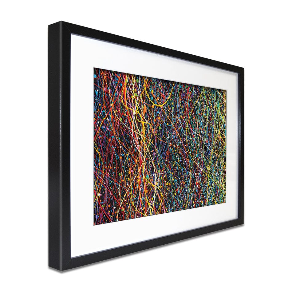 Rainbow Party Framed Art Print wall art product V.stock / Shutterstock