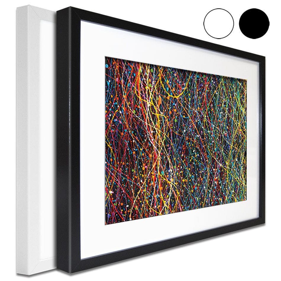 Rainbow Party Framed Art Print wall art product V.stock / Shutterstock