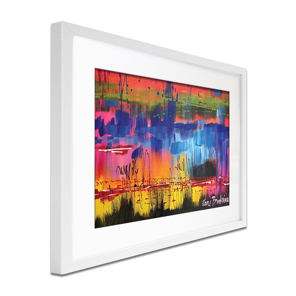 Reflections Framed Art Print wall art product Jane Brookshaw