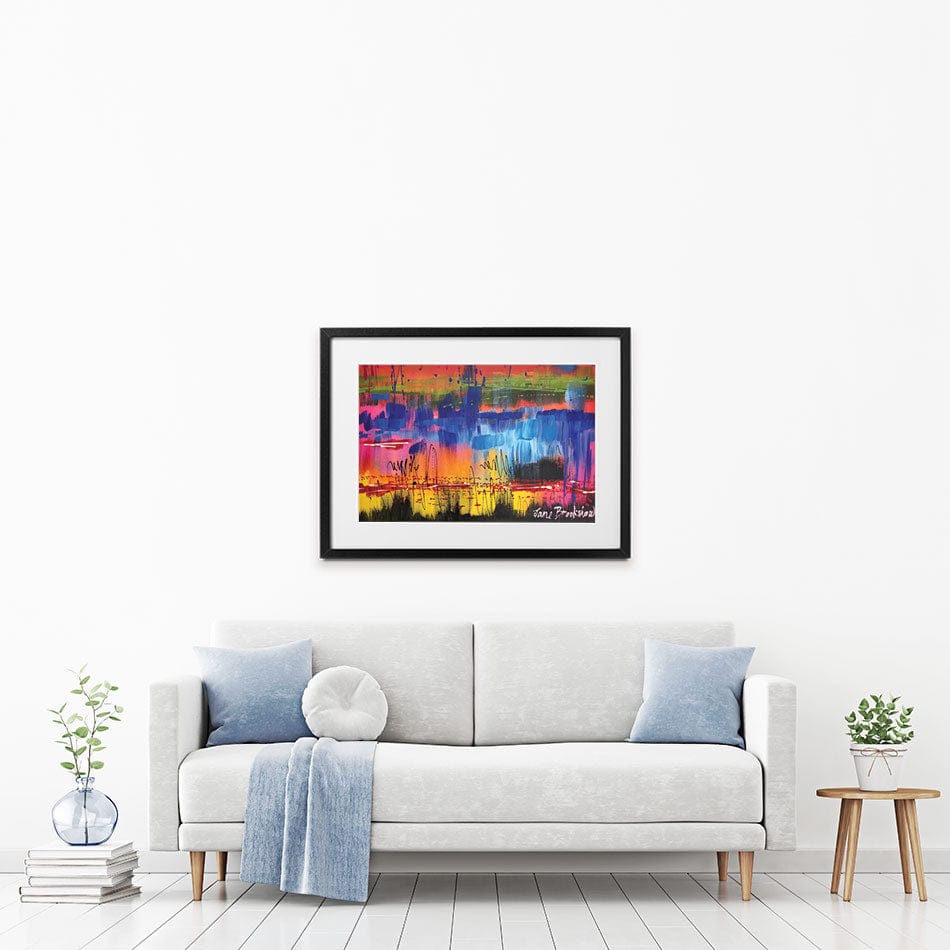 Reflections Framed Art Print wall art product Jane Brookshaw