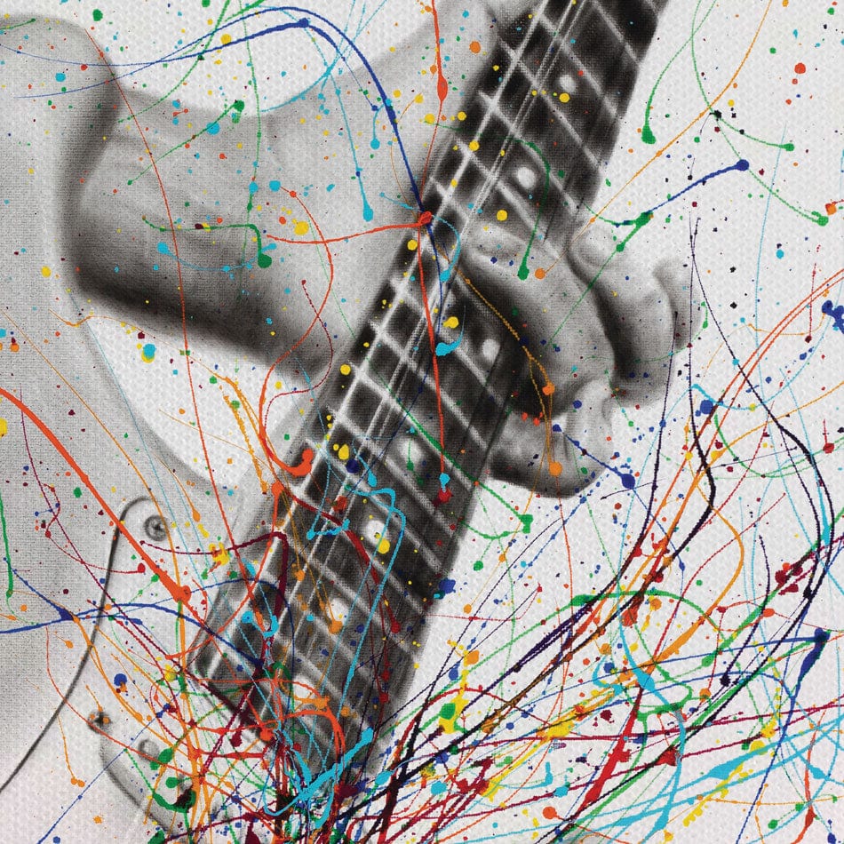 Rock And Roll Trio Canvas Print wall art product Ashvin Harrison