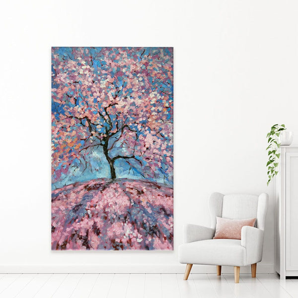 Structube Sakura Tree Canvas Print