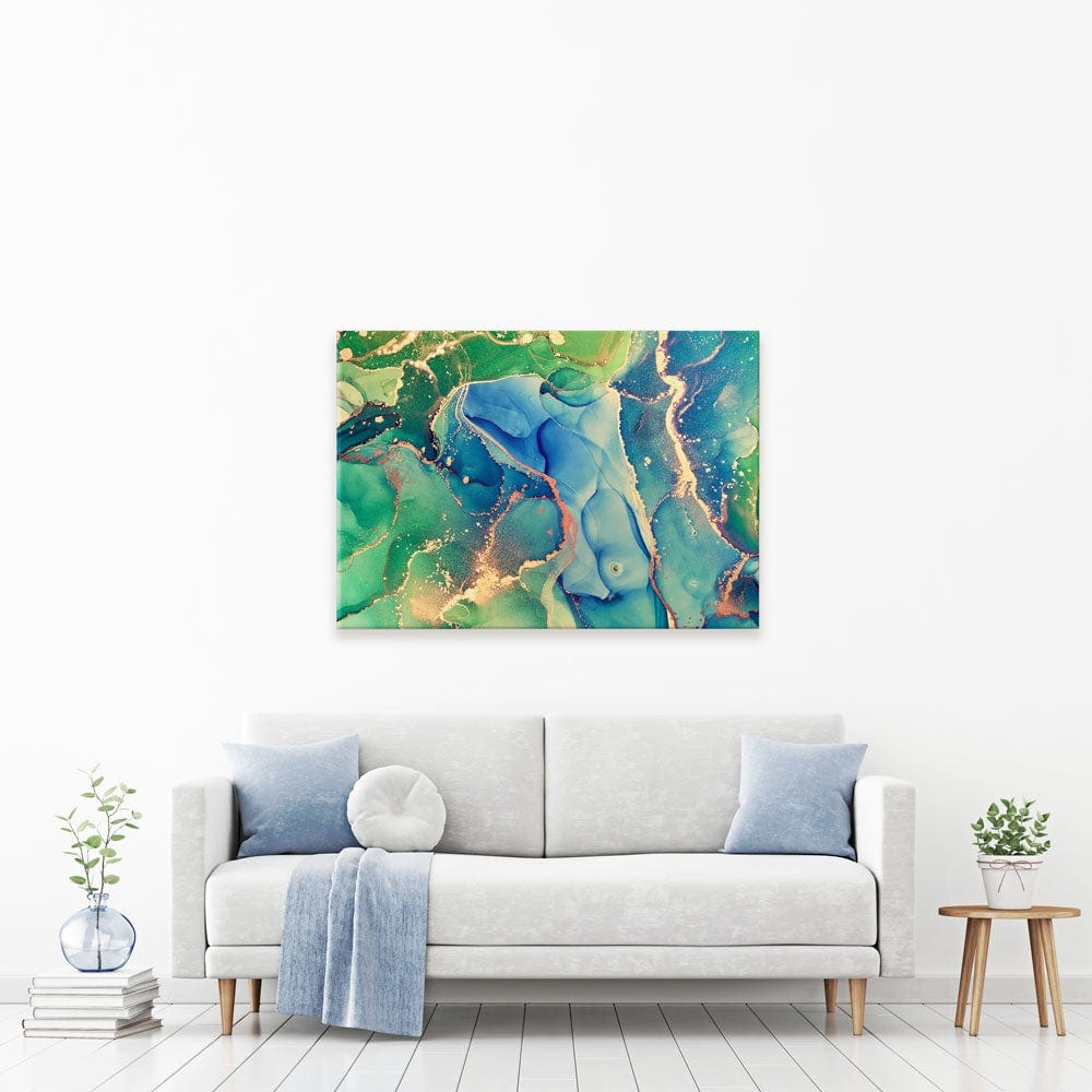 Sea Marble Canvas Print wall art product djero.adlibeshe yahoo.com / Shutterstock