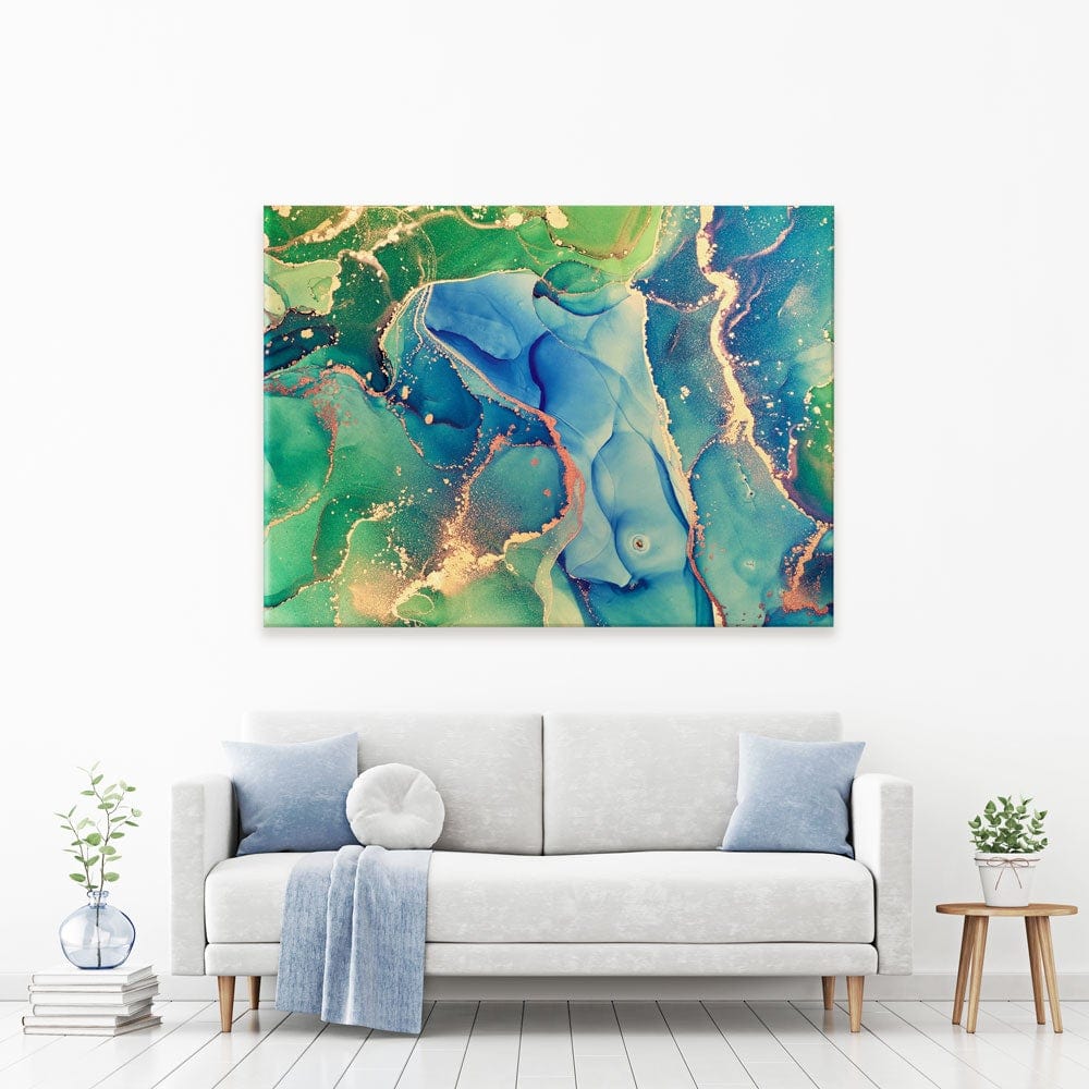 Sea Marble Canvas Print wall art product djero.adlibeshe yahoo.com / Shutterstock