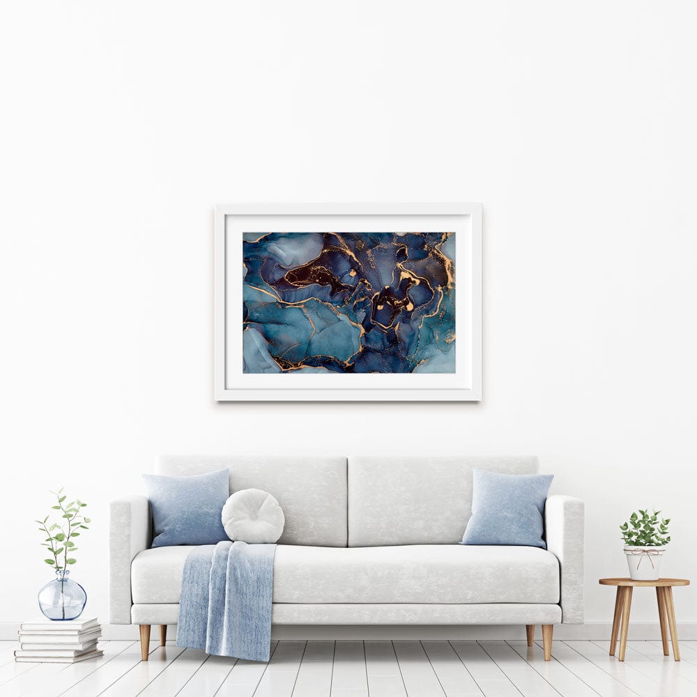 Seeing Blue Framed Art Print wall art product djero.adlibeshe yahoo.com / Shutterstock
