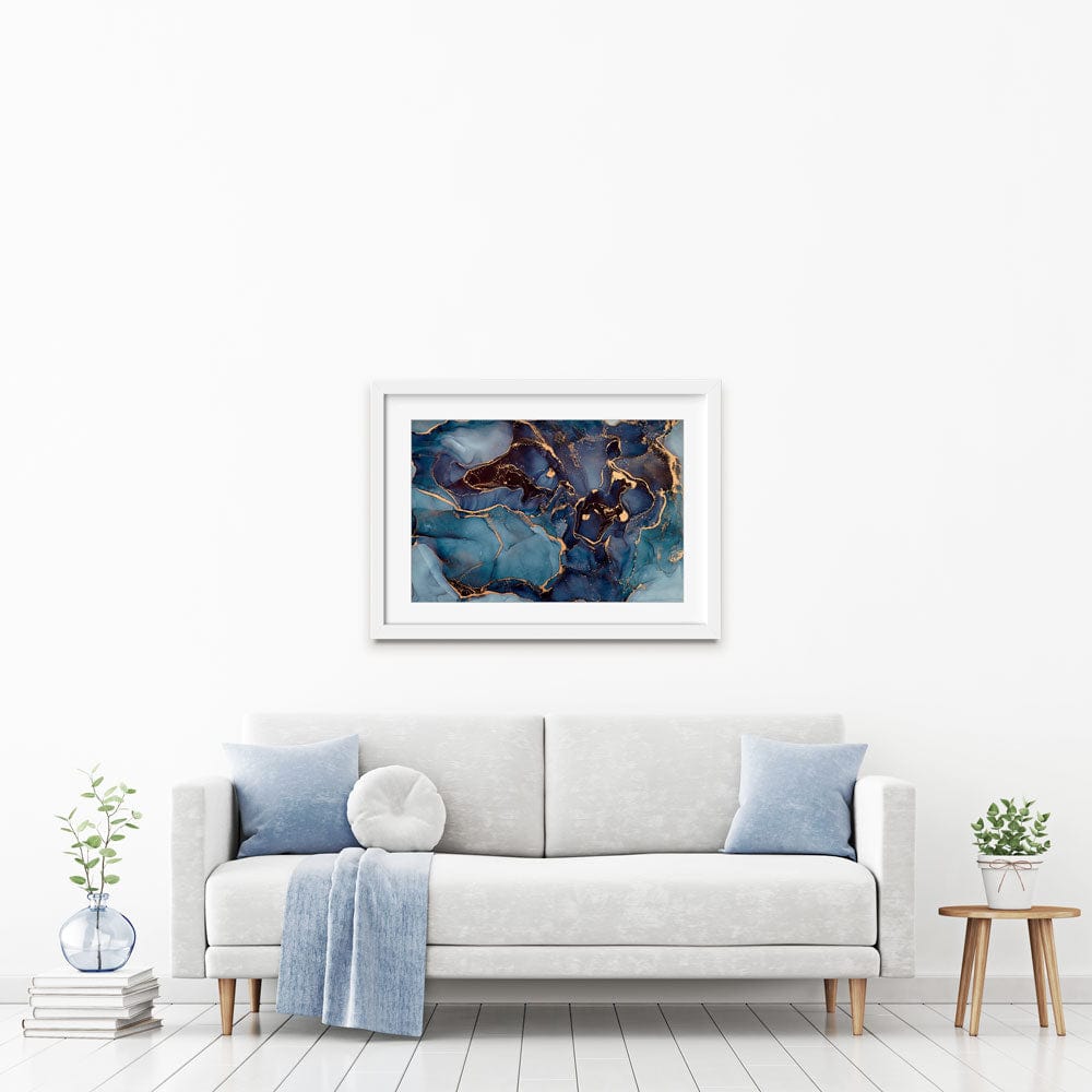 Seeing Blue Framed Art Print wall art product djero.adlibeshe yahoo.com / Shutterstock