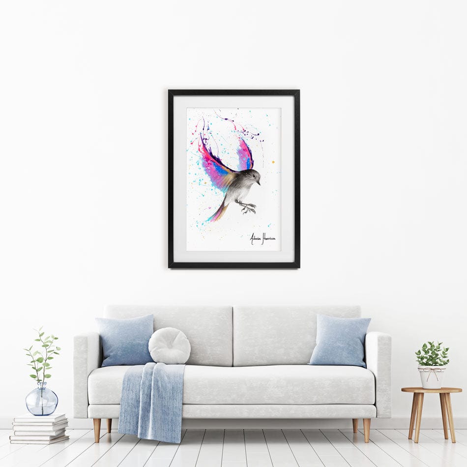 September Sunset Bird Framed Art Print wall art product Ashvin Harrison