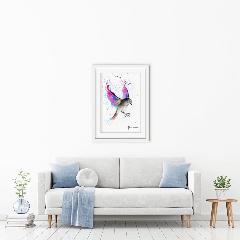 September Sunset Bird Framed Art Print wall art product Ashvin Harrison