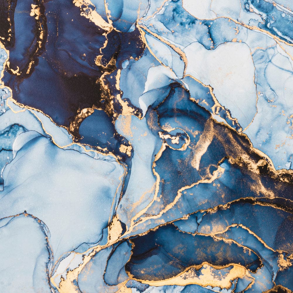 Shades Of Blue Marble Framed Art Print wall art product coldsun777 / Shutterstock